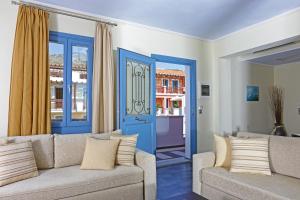 Ein Sitzbereich in der Unterkunft Sirena Residence & Spa