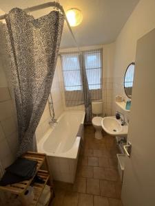 Koupelna v ubytování Art Apartment - Harz + 37 fotografií