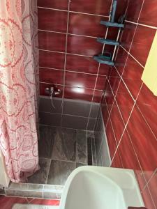 Koupelna v ubytování Apartman AMY