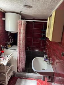 Koupelna v ubytování Apartman AMY + 12 fotografií