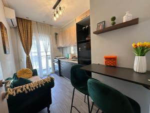 Χώρος καθιστικού στο Luxury Privé Penthouse