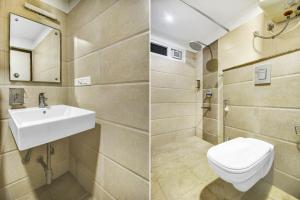 Koupelna v ubytování Hotel O D Suites