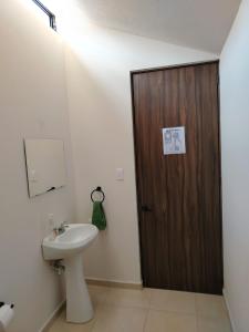 Ένα μπάνιο στο Hotel Mi Casa Mata