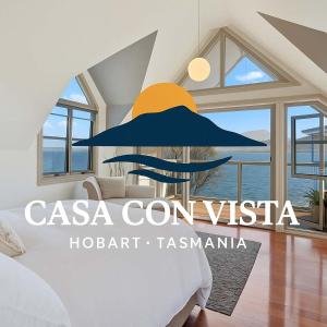 Postel nebo postele na pokoji v ubytování Casa Con Vista Luxury Waterfront Home, Sleeps 10