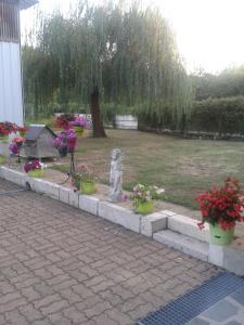 Zahrada ubytování Les rouches