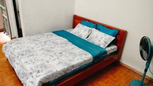 Postel nebo postele na pokoji v ubytování Nhím biển