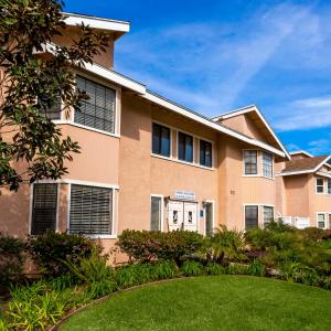 a house with a lawn in front of it at Channel Island Shores in Oxnard