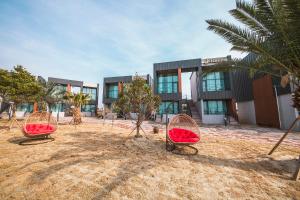Zahrada ubytování J Raum Resort