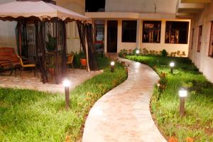 Zahrada ubytování Hotel Plaza Maria