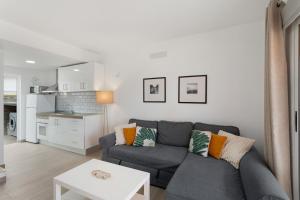 Η κουζίνα ή μικρή κουζίνα στο Bungalow Playa Las Burras