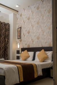 Voodi või voodid majutusasutuse Hotel Ruby toas