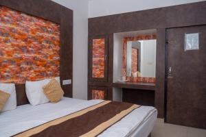 Voodi või voodid majutusasutuse Hotel Ruby toas