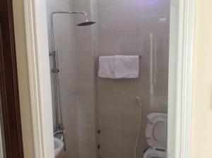 Koupelna v ubytování Quốc Ân Motel