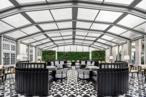 Χώρος καθιστικού στο Louie Castle Sycamore Hotel