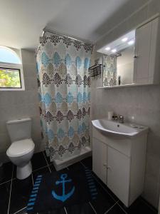 Ένα μπάνιο στο Cozy apartment