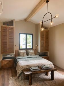 Postel nebo postele na pokoji v ubytování Magnifique chambre pour une pause détente à Ahetze