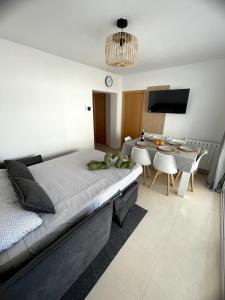 Χώρος καθιστικού στο Apartament Mar Beach Lloret II Aqua