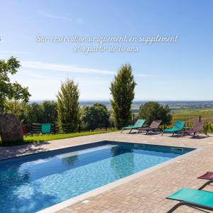 Bazén v ubytování Hôtel du Bollenberg - Restaurant "Côté Plaine" - Spa de la Colline nebo v jeho okolí