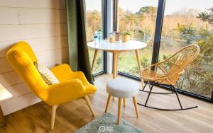 Posezení v ubytování La Carriair