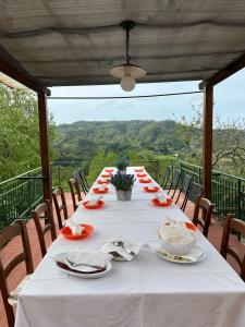 Balkón nebo terasa v ubytování Villa MariaPia