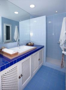 Ένα μπάνιο στο Beachfront apartment in Playa de Las Canteras