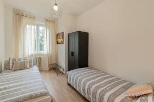 Postel nebo postele na pokoji v ubytování Pontida42