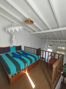 Postel nebo postele na pokoji v ubytování Palm villa Mirissa hotel&spa