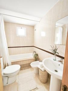 Et badeværelse på Apto PETANCA, Retamar, Cabo de Gata