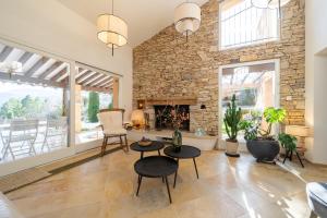 Posezení v ubytování Chez Nelly - Villa avec vue imprenable
