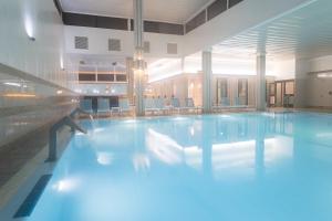 Bazén v ubytování Sole Mio Wellness & SPA nebo v jeho okolí