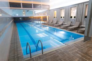 Bazén v ubytování Sole Mio Wellness & SPA nebo v jeho okolí