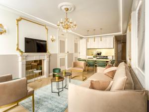 Kuchnia lub aneks kuchenny w obiekcie Merveil - Luxury Suite - Marais - Saint Martin I