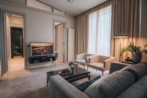 Posezení v ubytování Boutique Hotel Townhouse 27