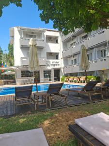 Bazén v ubytování Palmyra Hotel nebo v jeho okolí