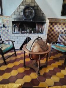 Posezení v ubytování Hostel Kaouki