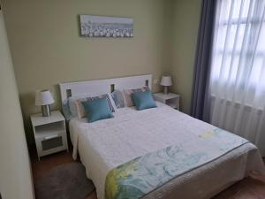 Postel nebo postele na pokoji v ubytování Спокойное место для отдыха