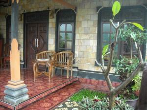 Zahrada ubytování Warung Jojo and Homestay