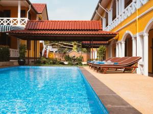 Bazén v ubytování Le Jardin Hotel nebo v jeho okolí