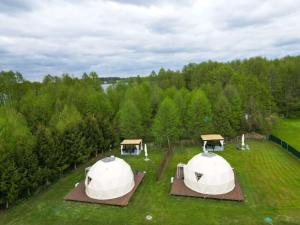 Příroda nedaleko luxury tent