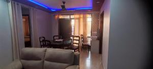 Posezení v ubytování BKC Residency