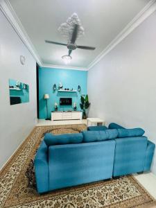 Χώρος καθιστικού στο Pa&Ma HomeStay Kulim III 3R2B FullyAircond