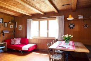 Unique Tiny house between Mnt Rigi and Lake Lucerne的休息区