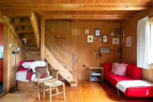 Unique Tiny house between Mnt Rigi and Lake Lucerne的休息区