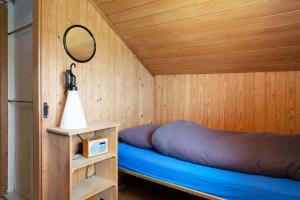 Unique Tiny house between Mnt Rigi and Lake Lucerne客房内的一张或多张床位