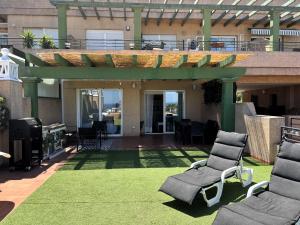 Posezení v ubytování Terrazza sul blu