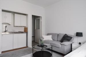 Dapur atau dapur kecil di Comfy Studio in Central Helsinki