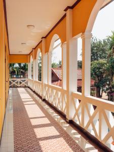 Balkón nebo terasa v ubytování Le Jardin Hotel