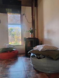 Posezení v ubytování Cabaña Mirador