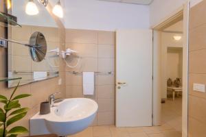 Koupelna v ubytování Hotel Parco delle Fontane