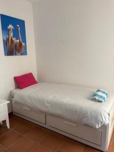 Postel nebo postele na pokoji v ubytování Terrazza sul blu
